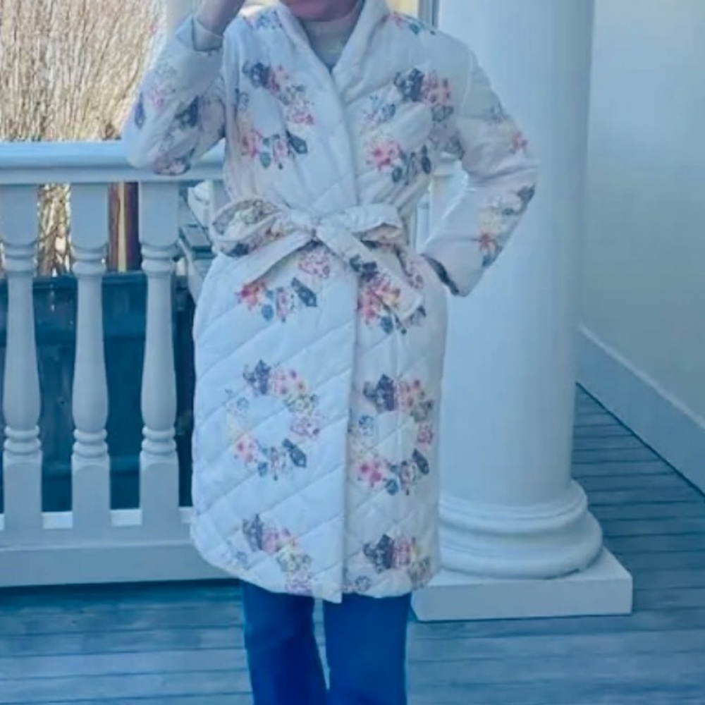 Quilted patchwork Coat - Picture 12 of 16